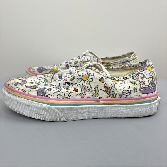 Vans Kids Fairy Tale Unicorn Rainbow Sneakers - Picture 1 of 10